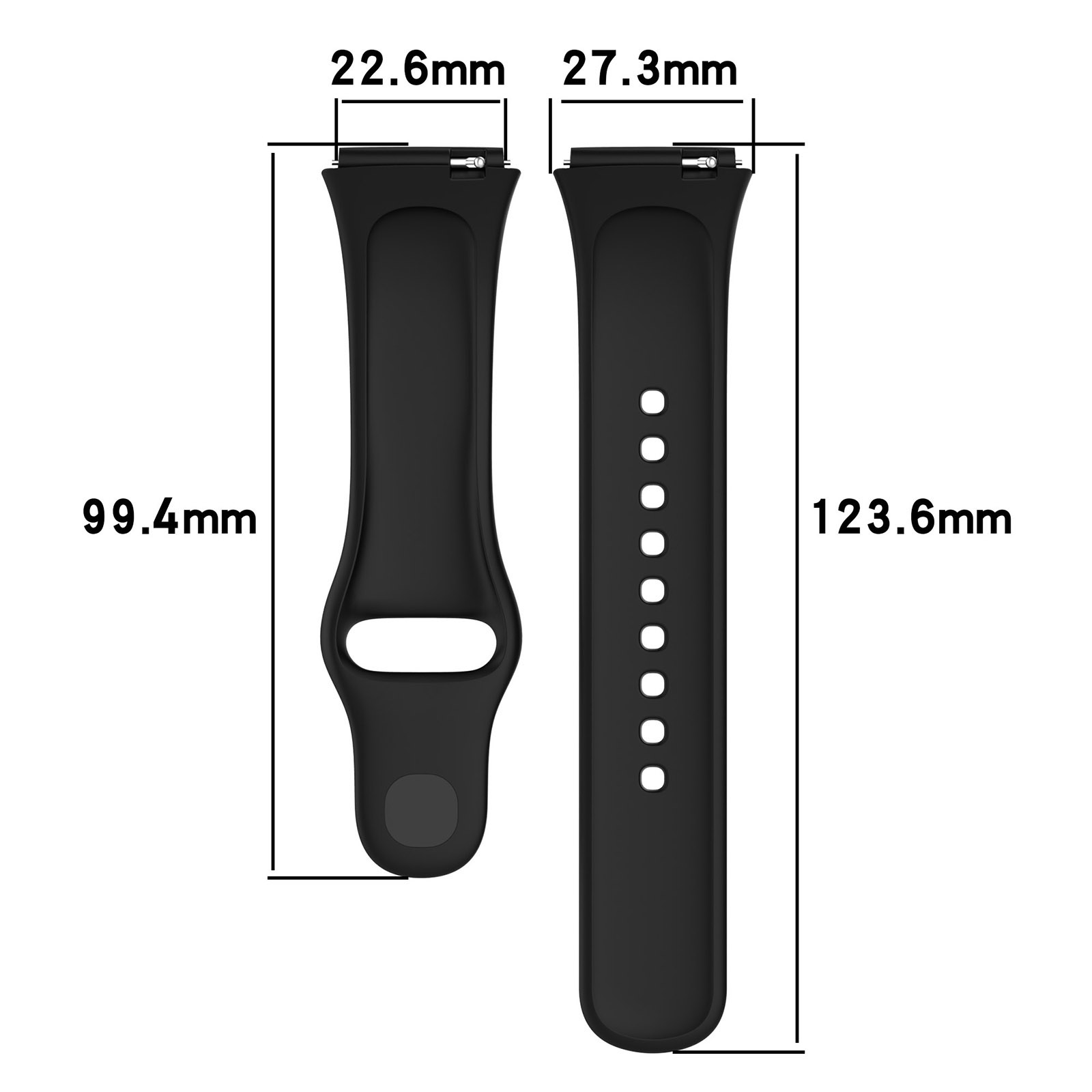 Silikonowy pasek Bizon Strap Watch Dots